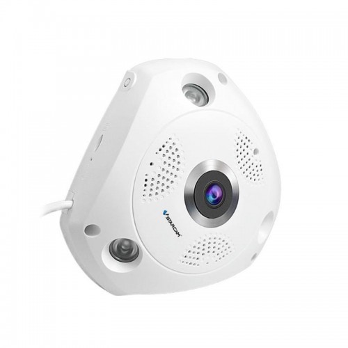 

Wi-Fi камера видеонаблюдения VStarcam C8861WIP (FishEye), Белый