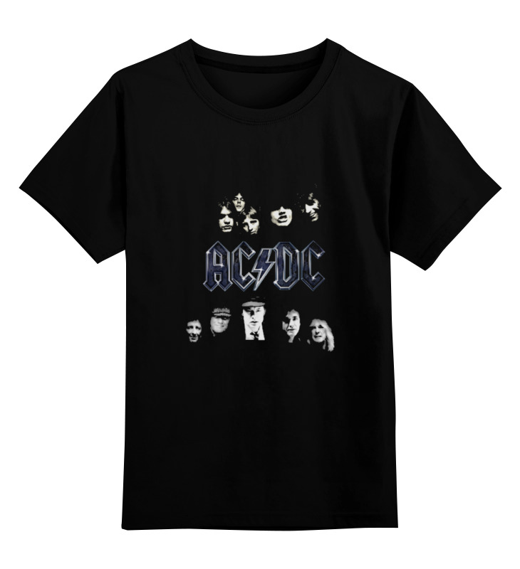 

Футболка детская Printio Ac/dc цв. черный р. 116, Ac/dc