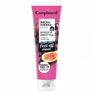 

Маска-пленка для лица Compliment SuperFood Инжир и виноград тотальное обновление 100 мл