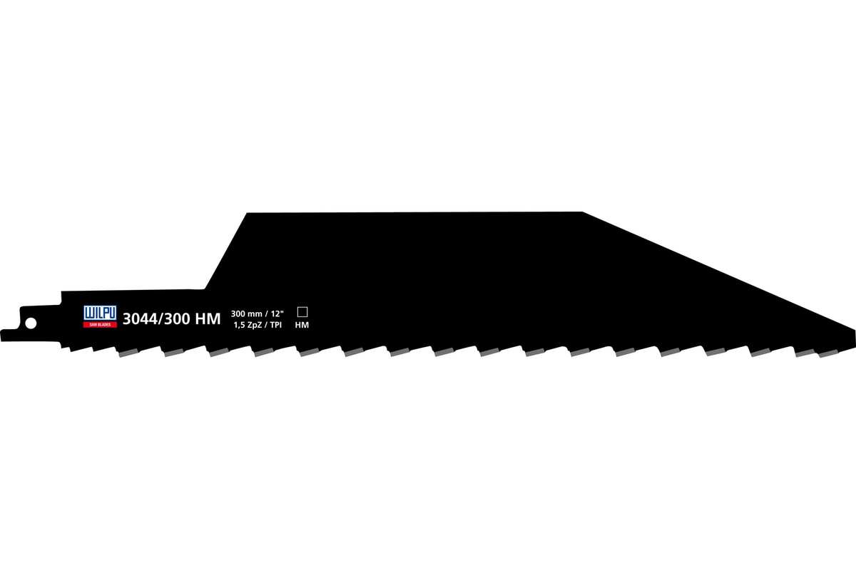 

WILPU Полотно сабельное 3044/300 НМ х 1 шт/уп для кирпича,1653000001