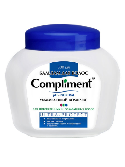 

Бальзам для ослабленных волос Compliment ULTRA-PROTECT 500 мл