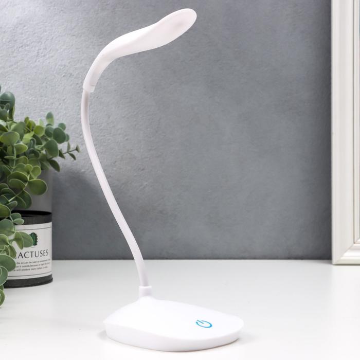 

Лампа настольная "Фонарь" 1Вт 14 LED USB белый 13х10х42 см