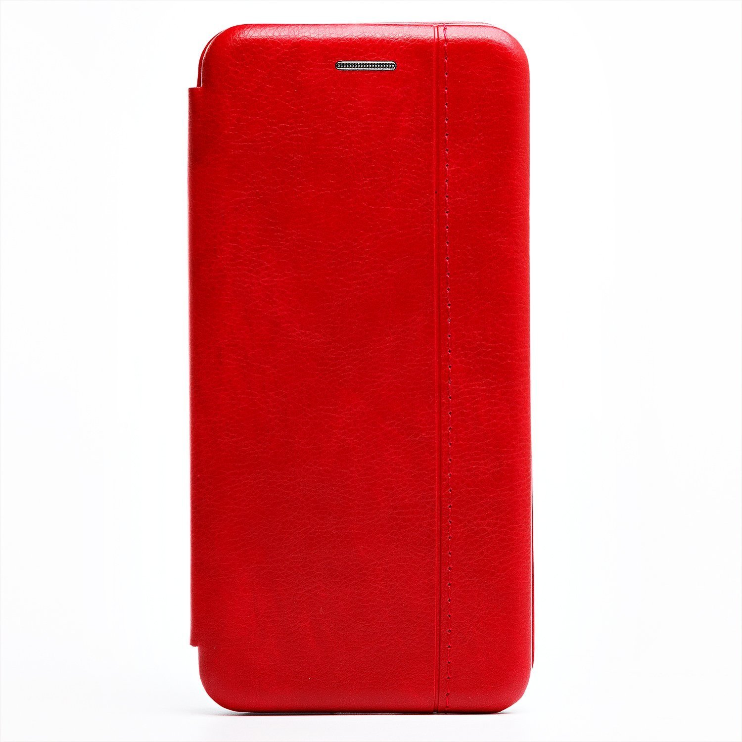 

Чехол Samsung SM-G991B (Galaxy S21) флип боковой кожзам №3 <красный>