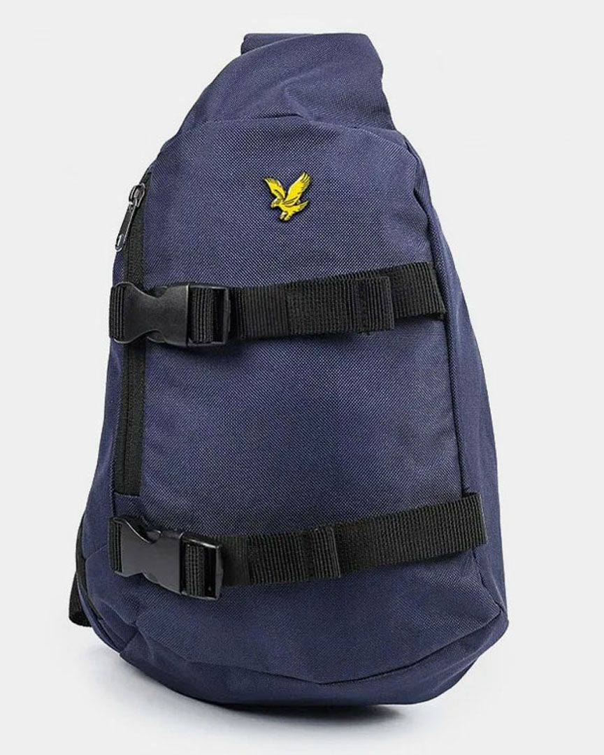 Сумка-слинг мужская Lyle & Scott Sling Bag navy, 5х37х39 см