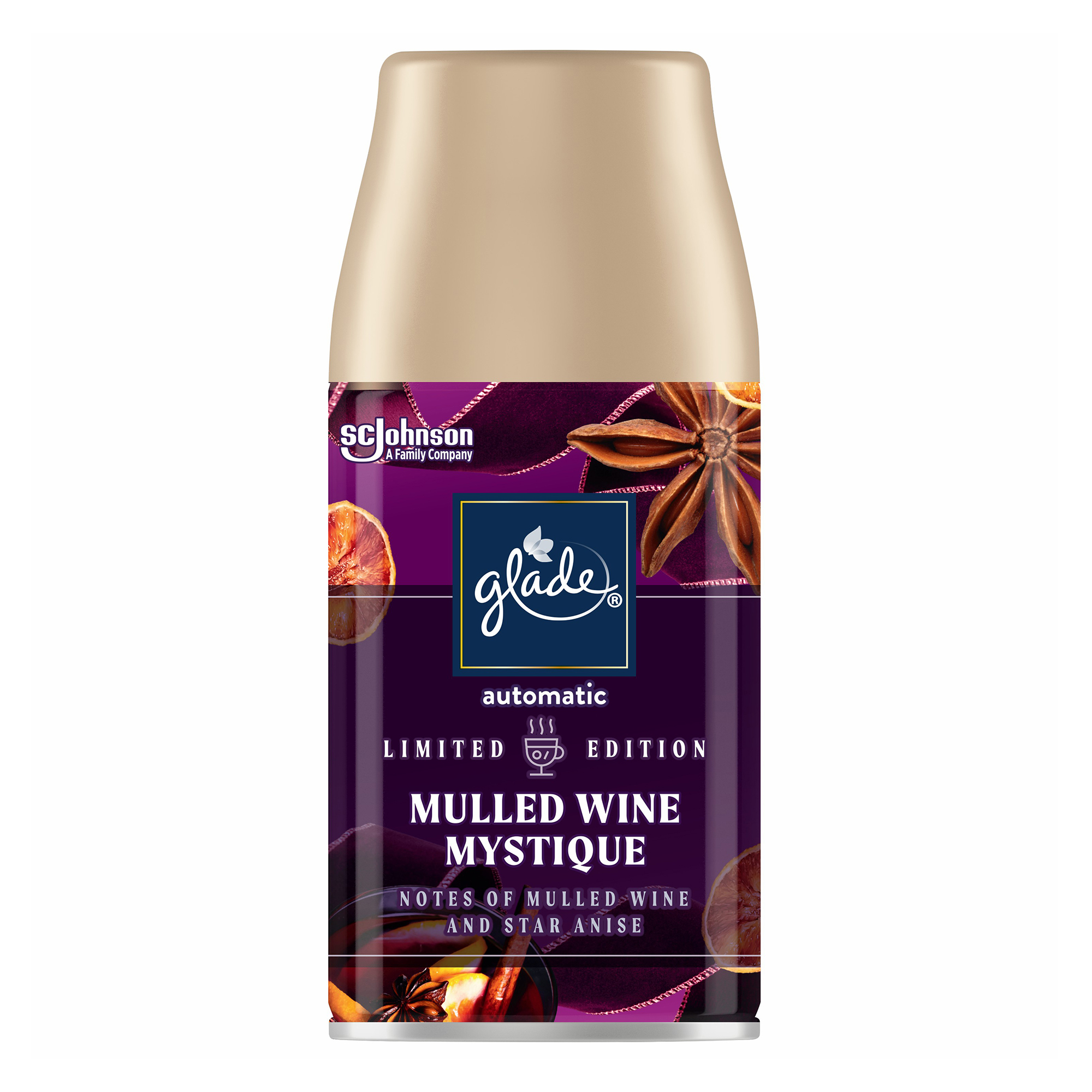 

Сменный баллон Glade Мистика глинтвейна 269 мл