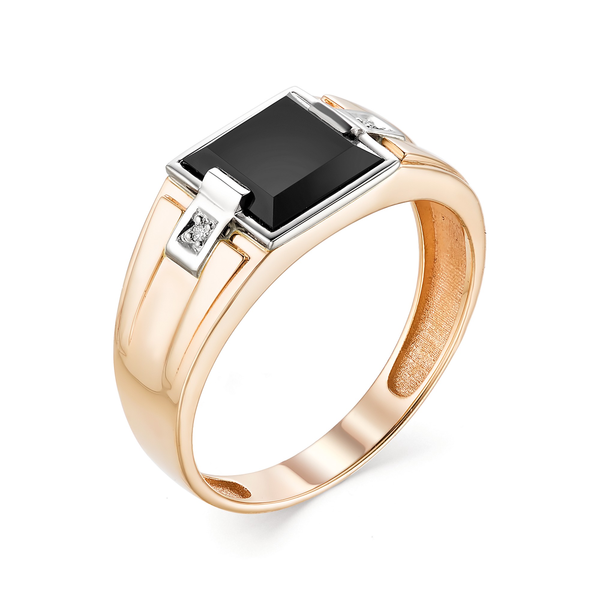 

Кольцо из красного золота с бриллиантом р. 20 АЛЬКОР 13312-111, 13312-111