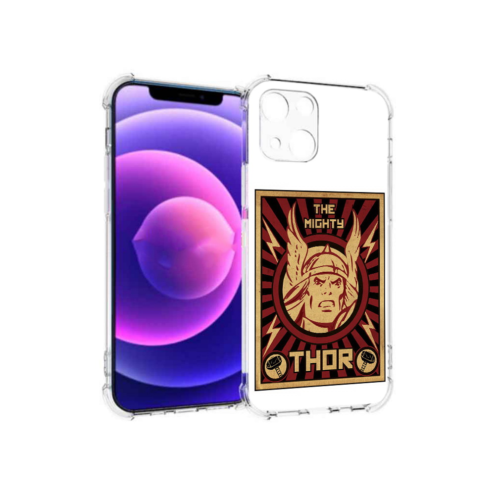 

Чехол MyPads Tocco для Apple iPhone 13 mini тор лицо (PT162959.608.646), Прозрачный, Tocco