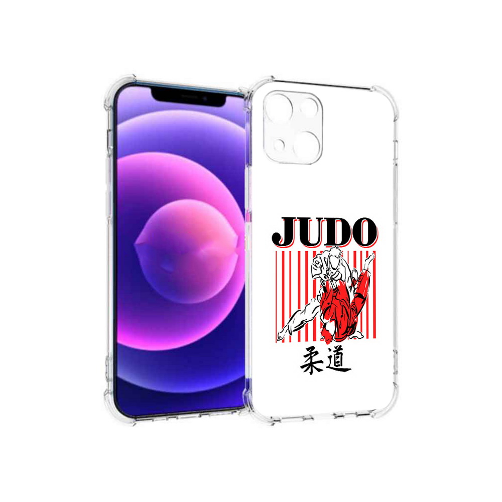 

Чехол MyPads Tocco для Apple iPhone 13 mini Дзюдо (PT162959.608.66), Прозрачный, Tocco