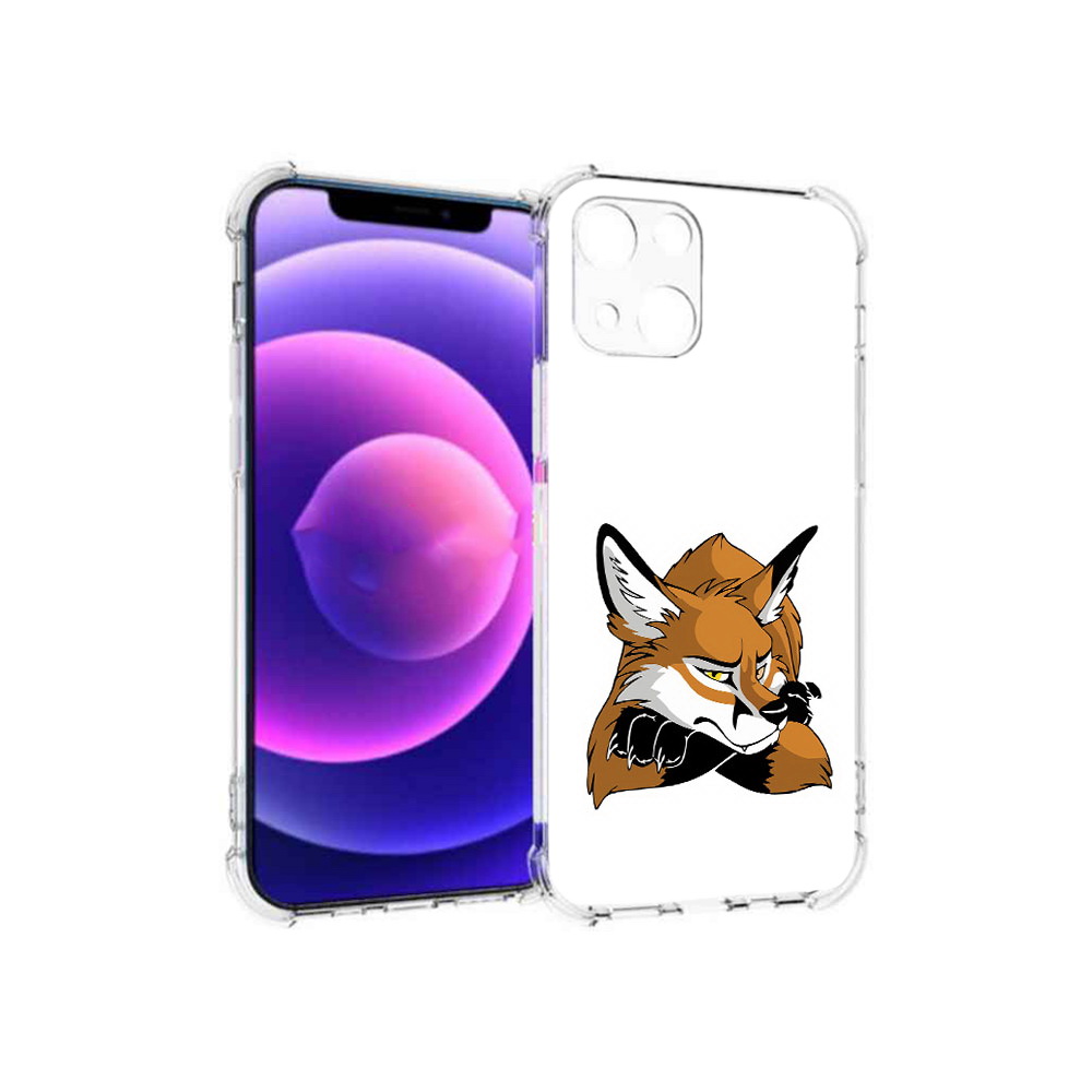 

Чехол MyPads Tocco для Apple iPhone 13 mini фокс (PT162959.608.660), Прозрачный, Tocco