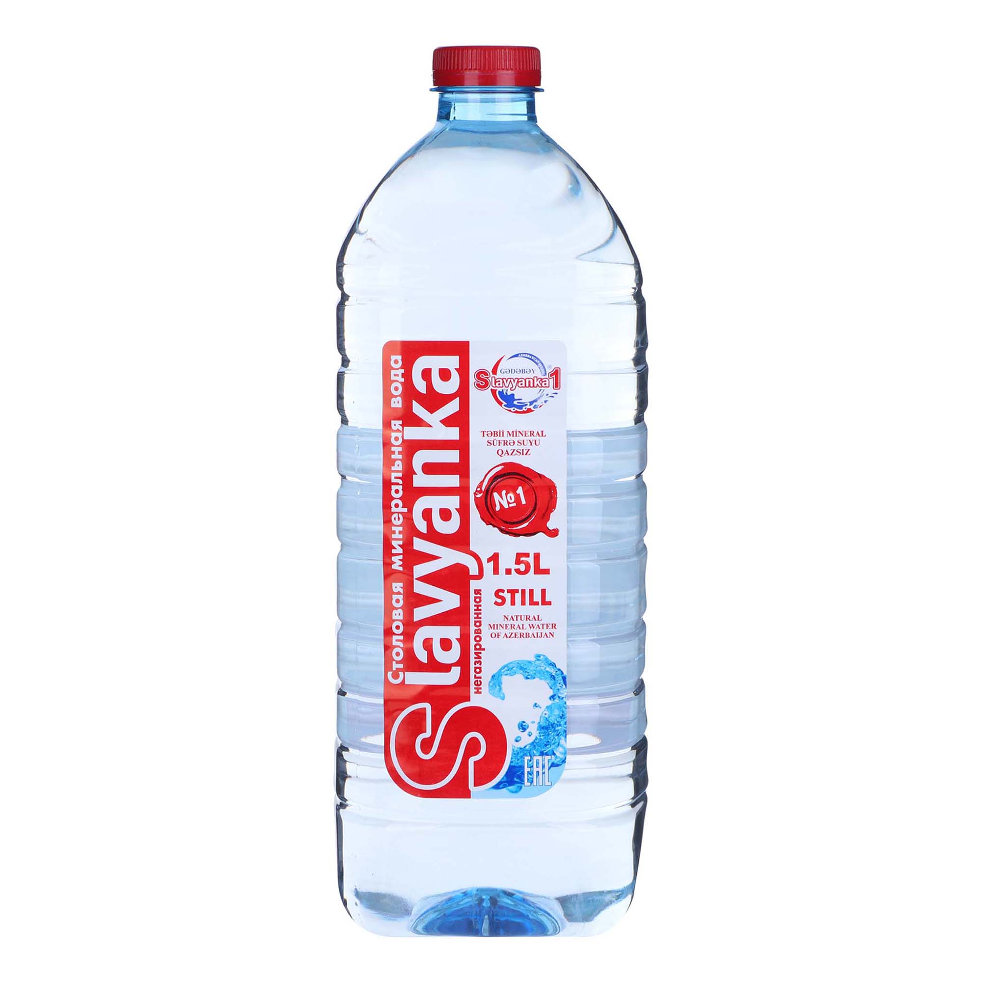 

Вода минеральная Slavyanka негазированная 1,5 л