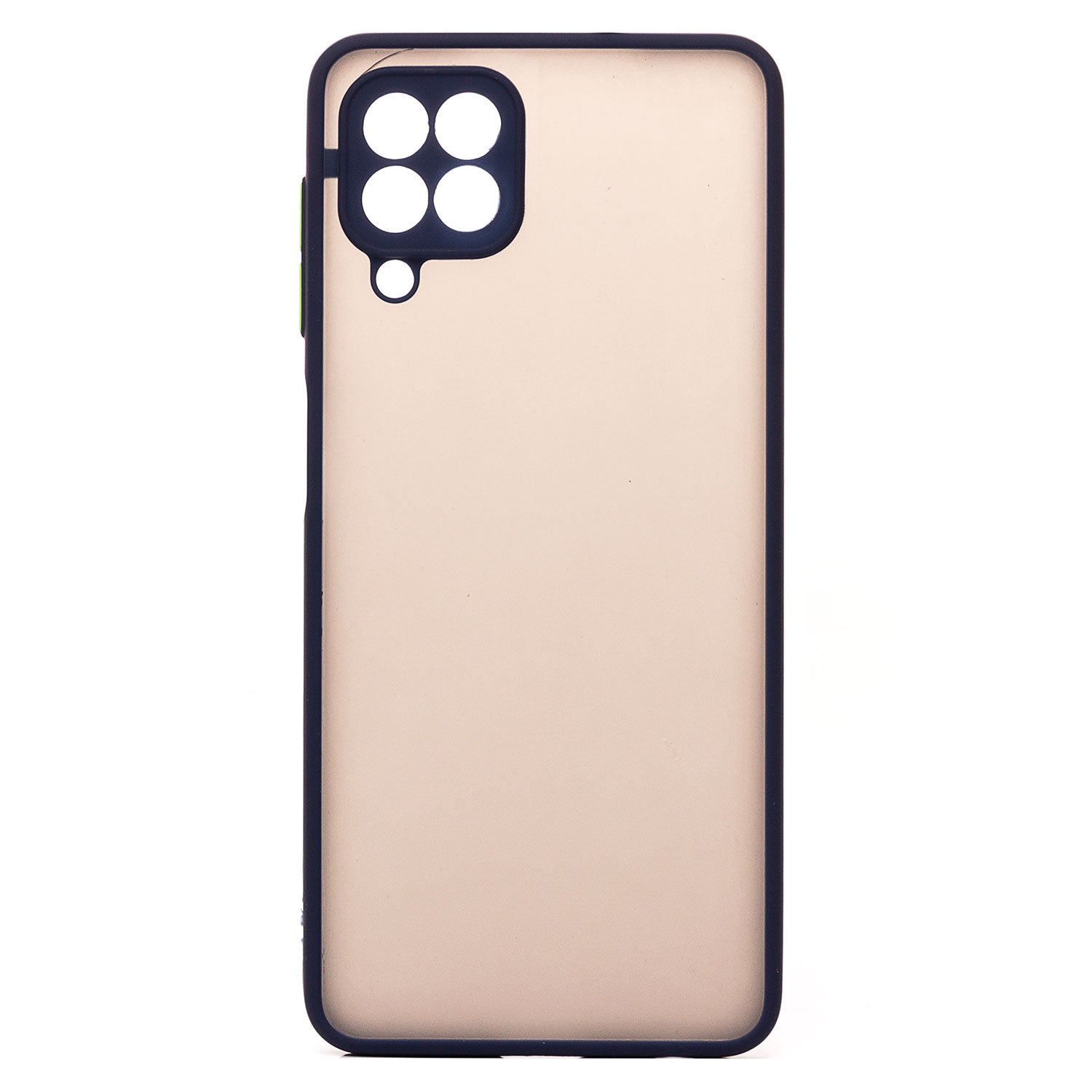 

Чехол Samsung SM-A225F (Galaxy A22) пластиковый с окантовкой <синий>