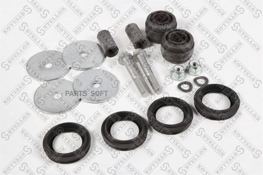 

STELLOX 87-01805-SX_р/к подвески кабины !1x (мр) перед. болты+шайбы+втулки+кольца+гайки \V