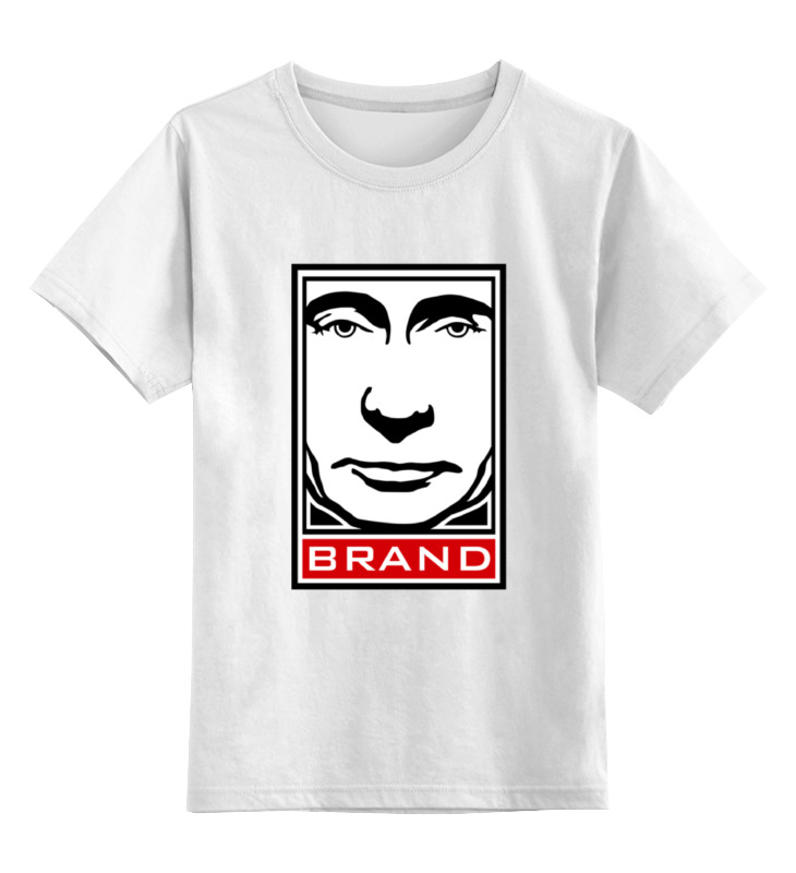 

Футболка детская Printio Brand цв. белый р. 116, Brand