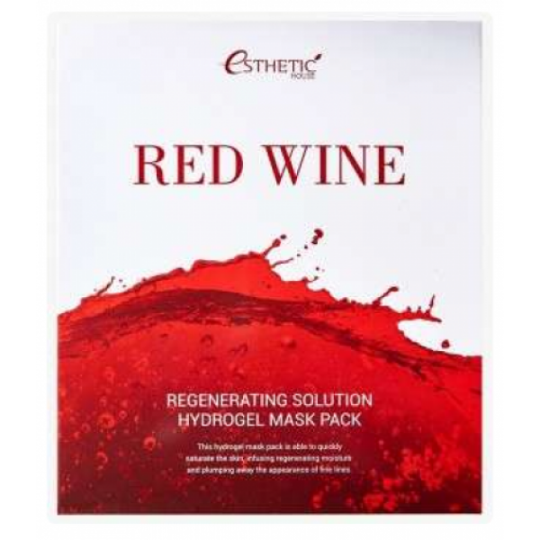 

Гидрогелевая маска для лица Esthetic House RED WINE REGENERATING SOLUTION 1 шт