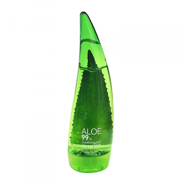 фото Универсальный несмываемый гель для лица и тела holika holika aloe 99% soothing gel 250 мл