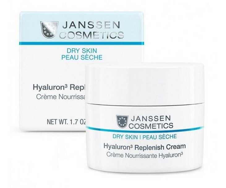 Регенерирующий крем с гиалуроновой кислотой Janssen Hyaluron3 Replenisher Cream 50 мл