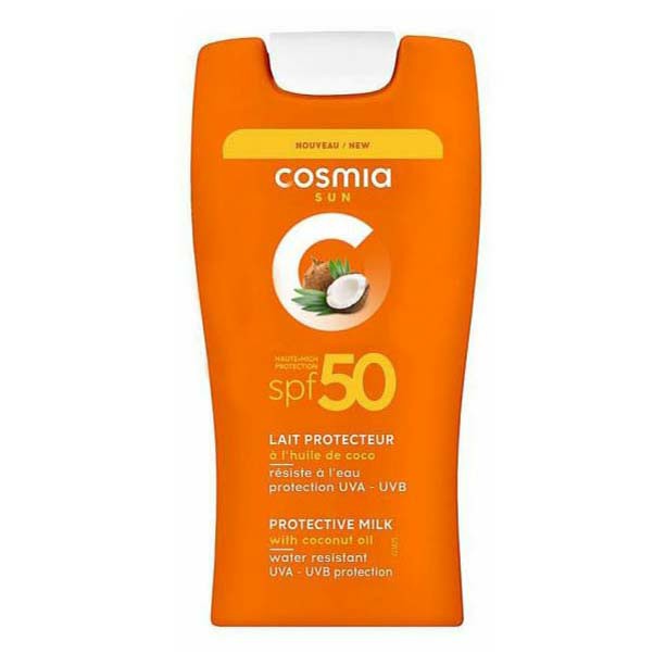 фото Молочко солнцезащитное cosmia высокая защита spf 50 200 мл