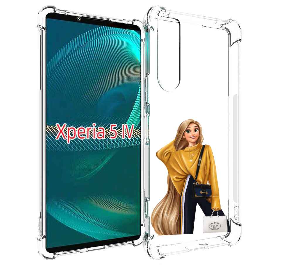 

Чехол MyPads модная-рапунсель женский для Sony Xperia 5 IV (5-4), Прозрачный, Tocco