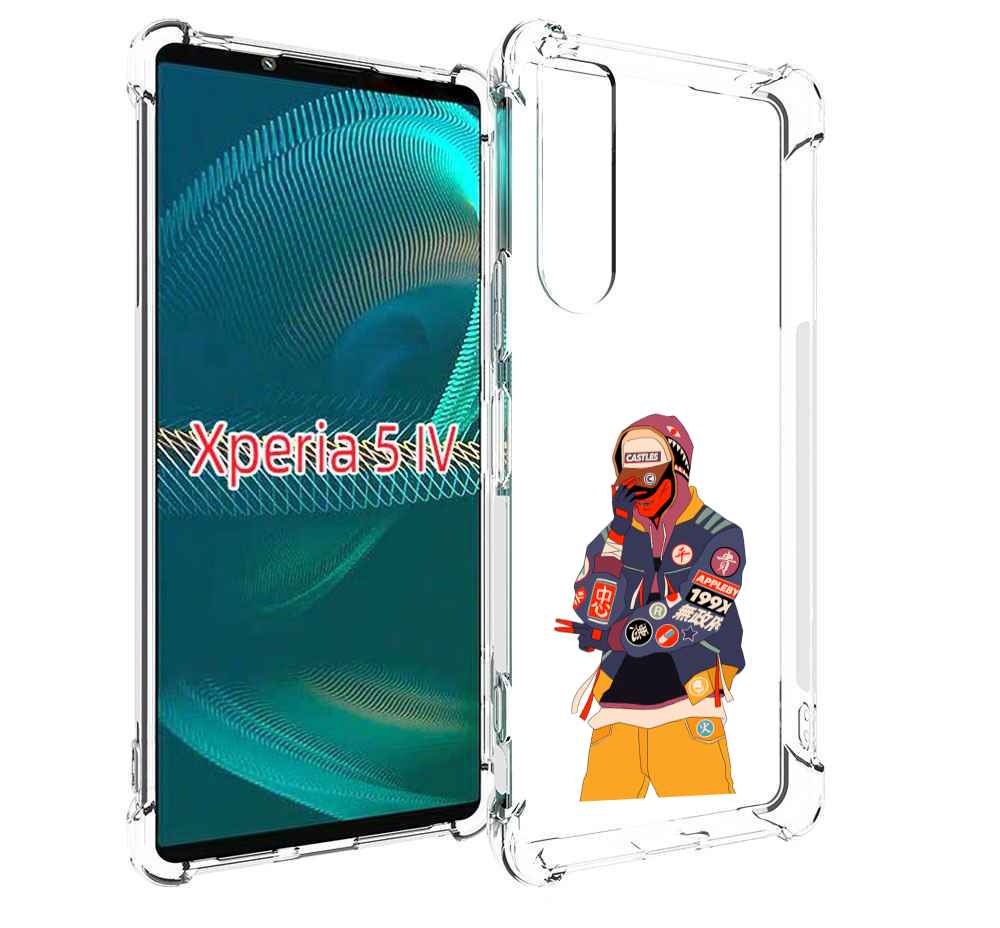

Чехол MyPads модник для Sony Xperia 5 IV (5-4), Прозрачный, Tocco