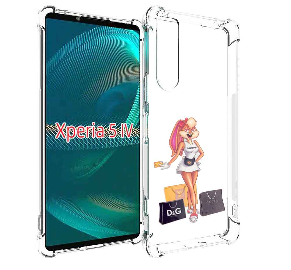

Чехол MyPads модница-зайка женский для Sony Xperia 5 IV (5-4), Прозрачный, Tocco