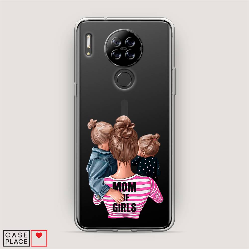 

Чехол Awog на Blackview A80 "Mom of Girls", Разноцветный, 280150-6