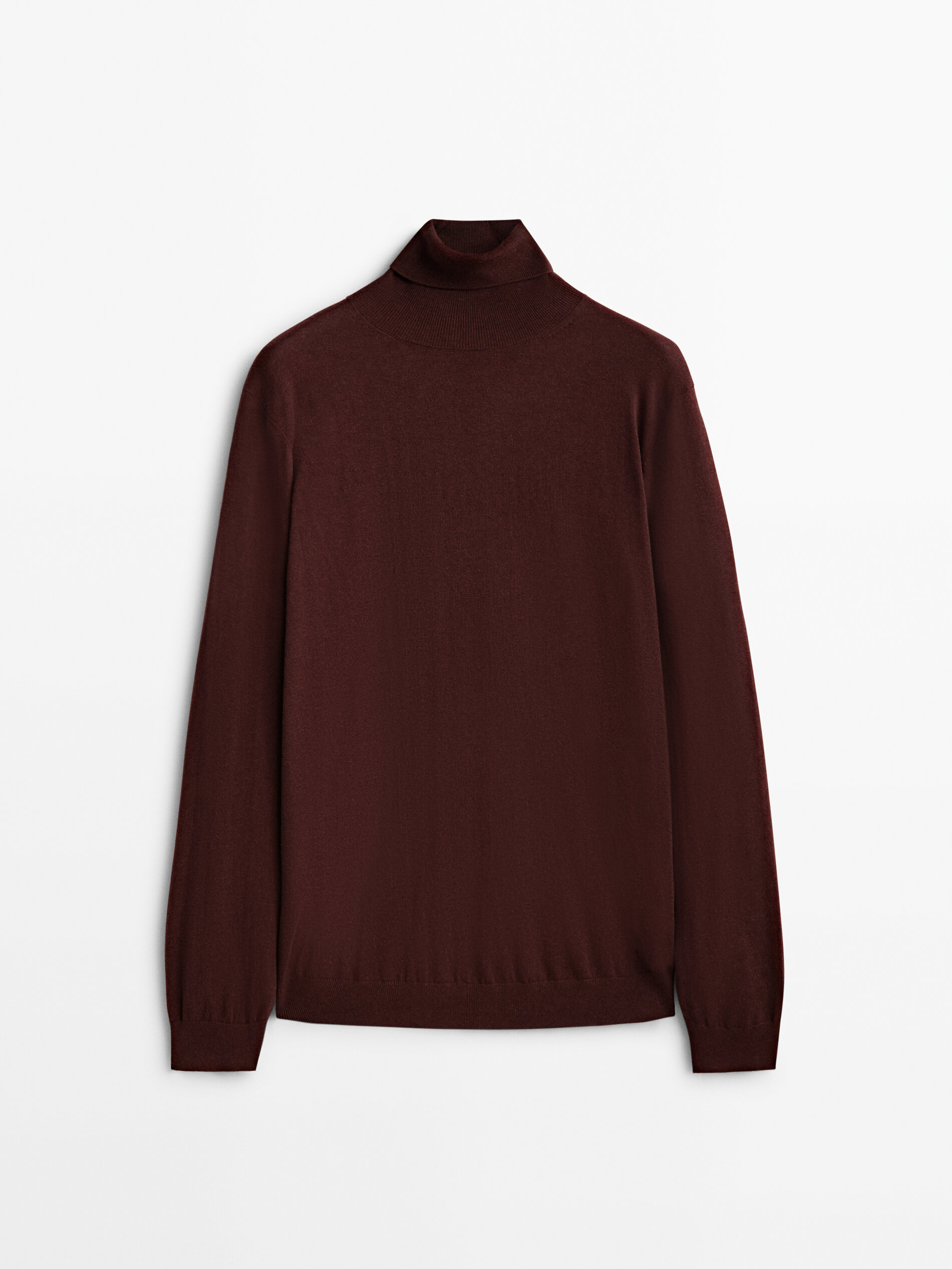 

Водолазка мужская Massimo Dutti 00946414555 красная M, 00946414555