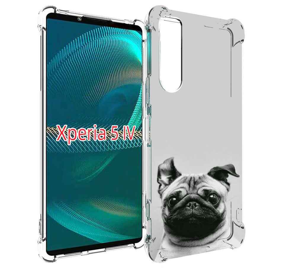 

Чехол MyPads мопс для Sony Xperia 5 IV (5-4), Прозрачный, Tocco