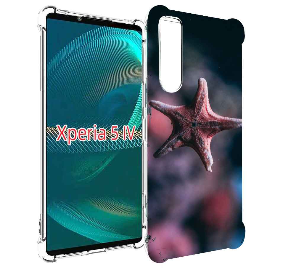 

Чехол MyPads морская-звезда---starfish для Sony Xperia 5 IV (5-4), Прозрачный, Tocco