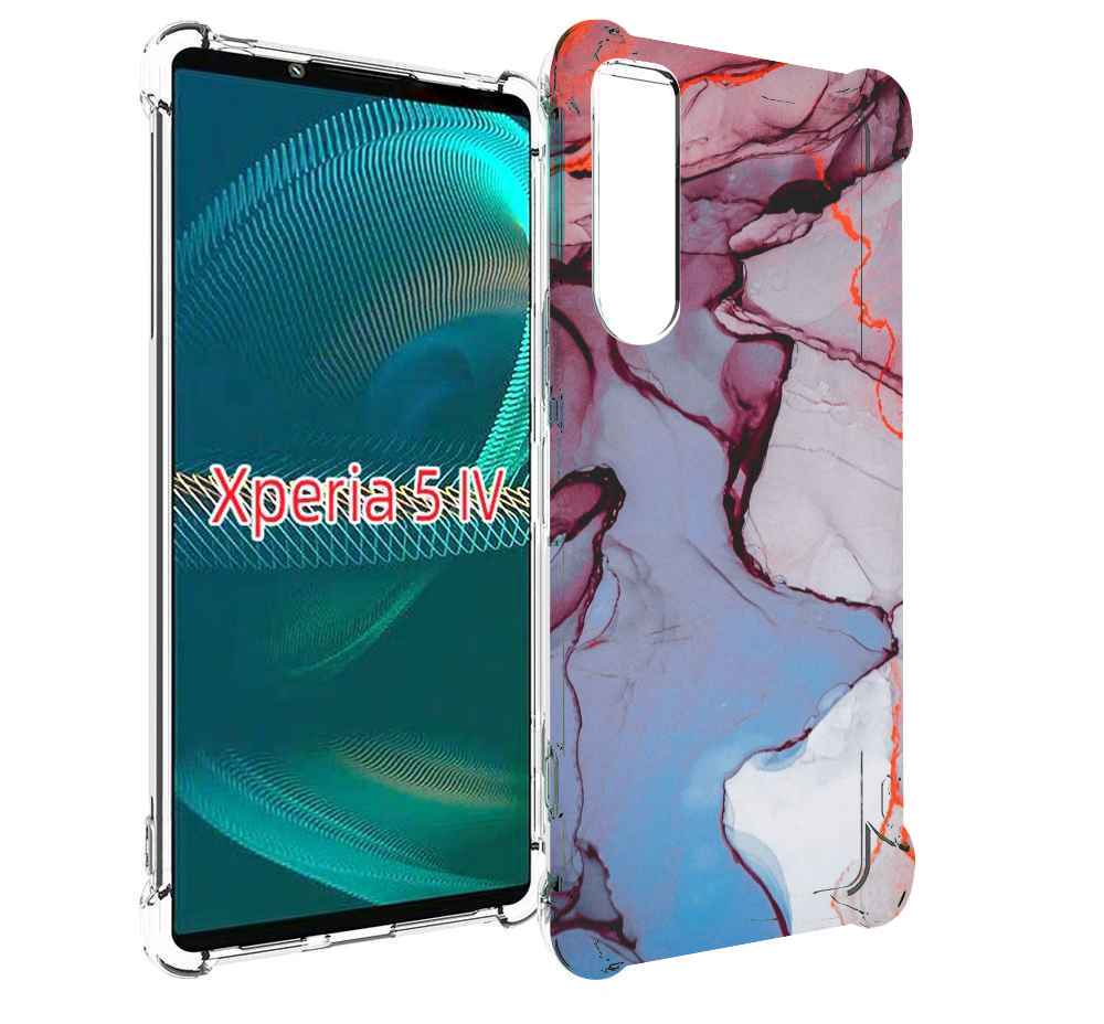 

Чехол MyPads мраморный рисунок для Sony Xperia 5 IV (5-4), Прозрачный, Tocco