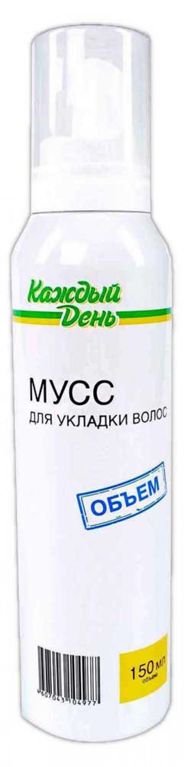 Мусс для волос Каждый день Объем сильной фиксации 150 мл 92₽