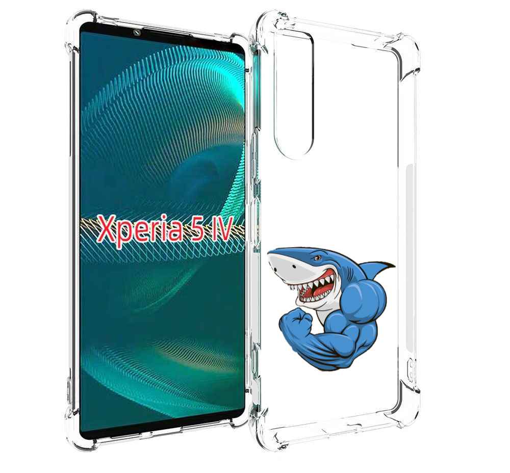 

Чехол MyPads накаченная акула для Sony Xperia 5 IV (5-4), Прозрачный, Tocco