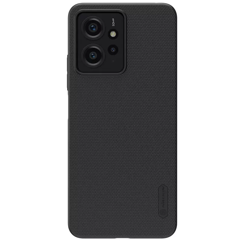 

Матовый чехол Nillkin Super Frosted Shield для Xiaomi Redmi Note 12 4G, Черный, Super Frosted Shield