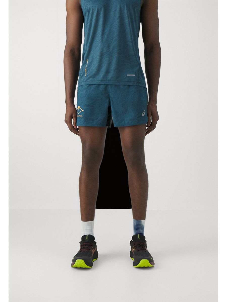

Спортивные шорты мужские Asics AS142E090 бирюзовые XS, Бирюзовый, AS142E090