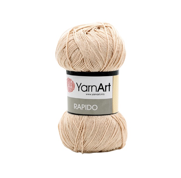 

Пряжа YarnArt 'Rapido', 100г, 350м (100% микрофибра акрил) (675 карамель), 5 мотков, Бежевый, Rapido