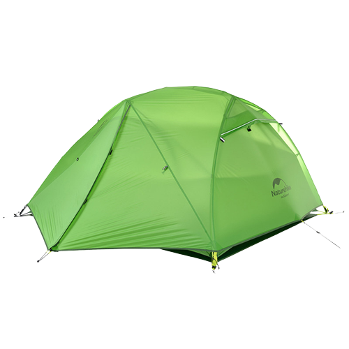 Палатка ультралёгкая Naturehike Star-river 2 с тентом 2-местная Green, 6927595716496