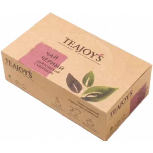 Набор чая TeaJoyS Цейлонский с чабрецом 100 шт х 2 г 446₽