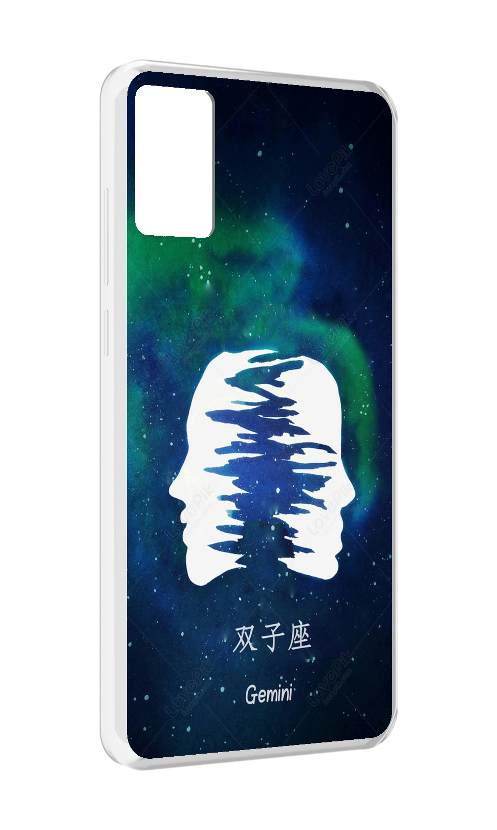 

Чехол MyPads знак зодиака близнецы 6 для CUBOT P50, Прозрачный, Tocco