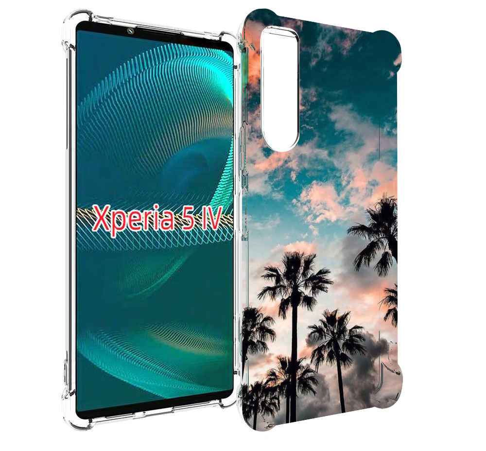 

Чехол MyPads небо-с-пальмами для Sony Xperia 5 IV (5-4), Прозрачный, Tocco