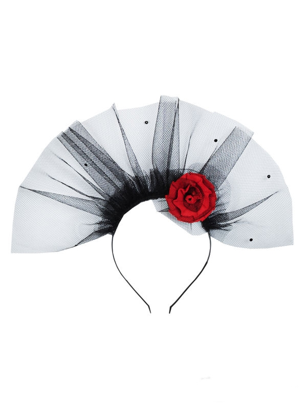 

Ободок для волос с вуалью MYBABYGOLD, Черный