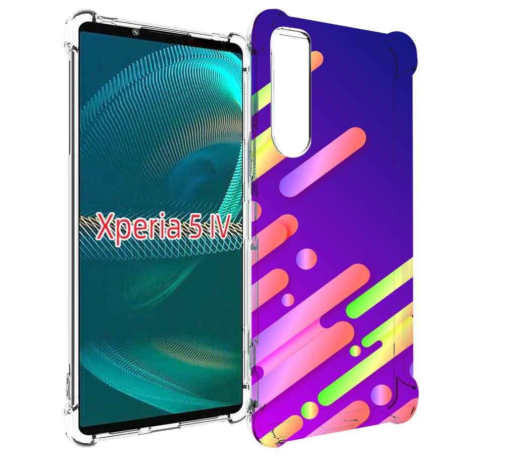 

Чехол MyPads неоновый-фон для Sony Xperia 5 IV (5-4), Прозрачный, Tocco