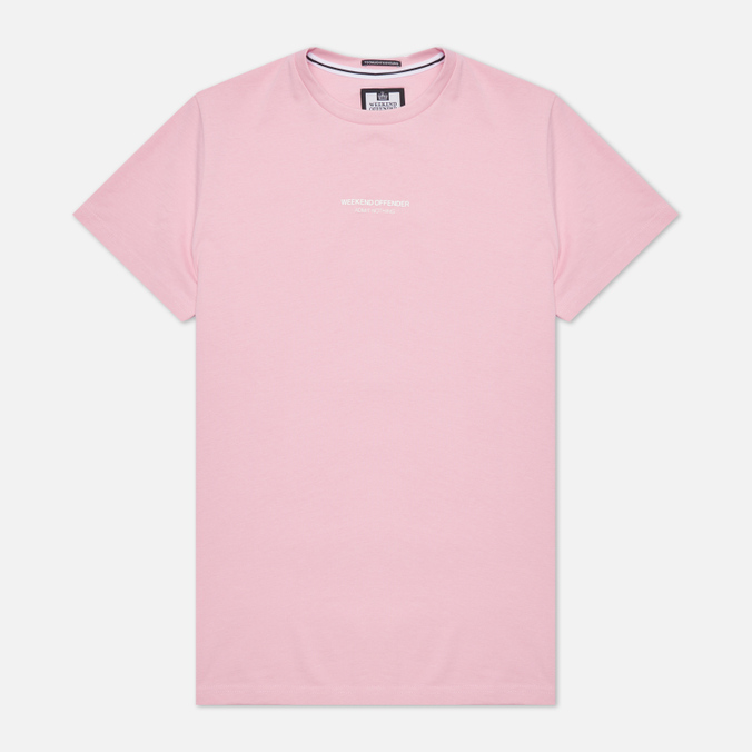 

Футболка мужская Weekend Offender TSSS2209-RSPNK розовая L, TSSS2209-RSPNK