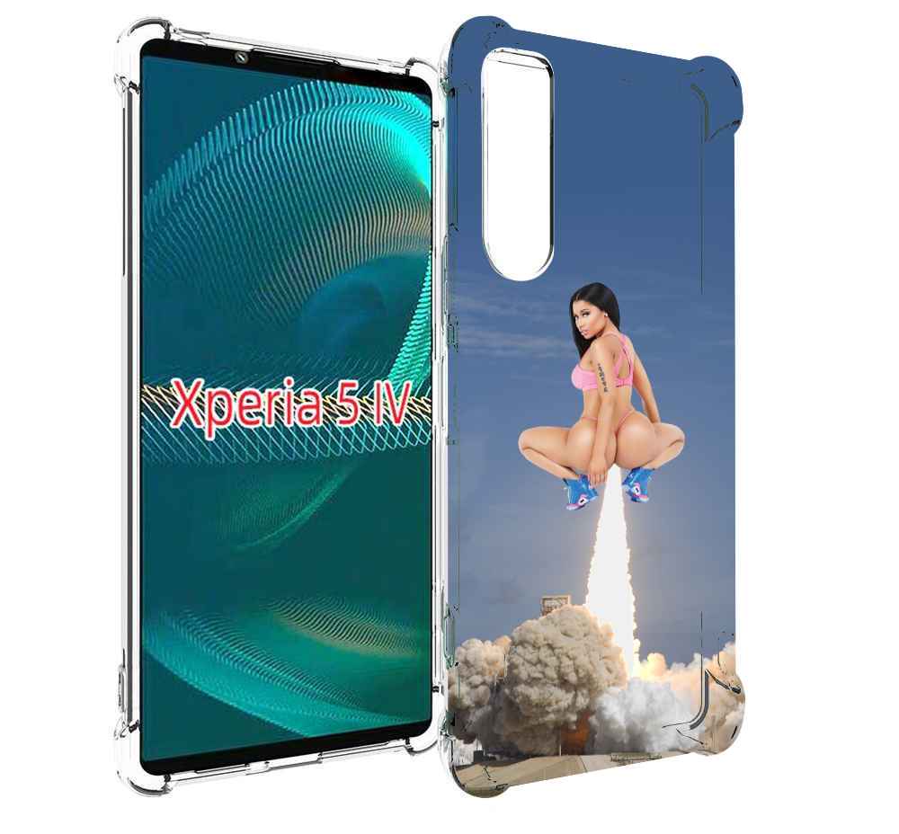 

Чехол MyPads ники-минаж-ракета детский для Sony Xperia 5 IV (5-4), Прозрачный, Tocco