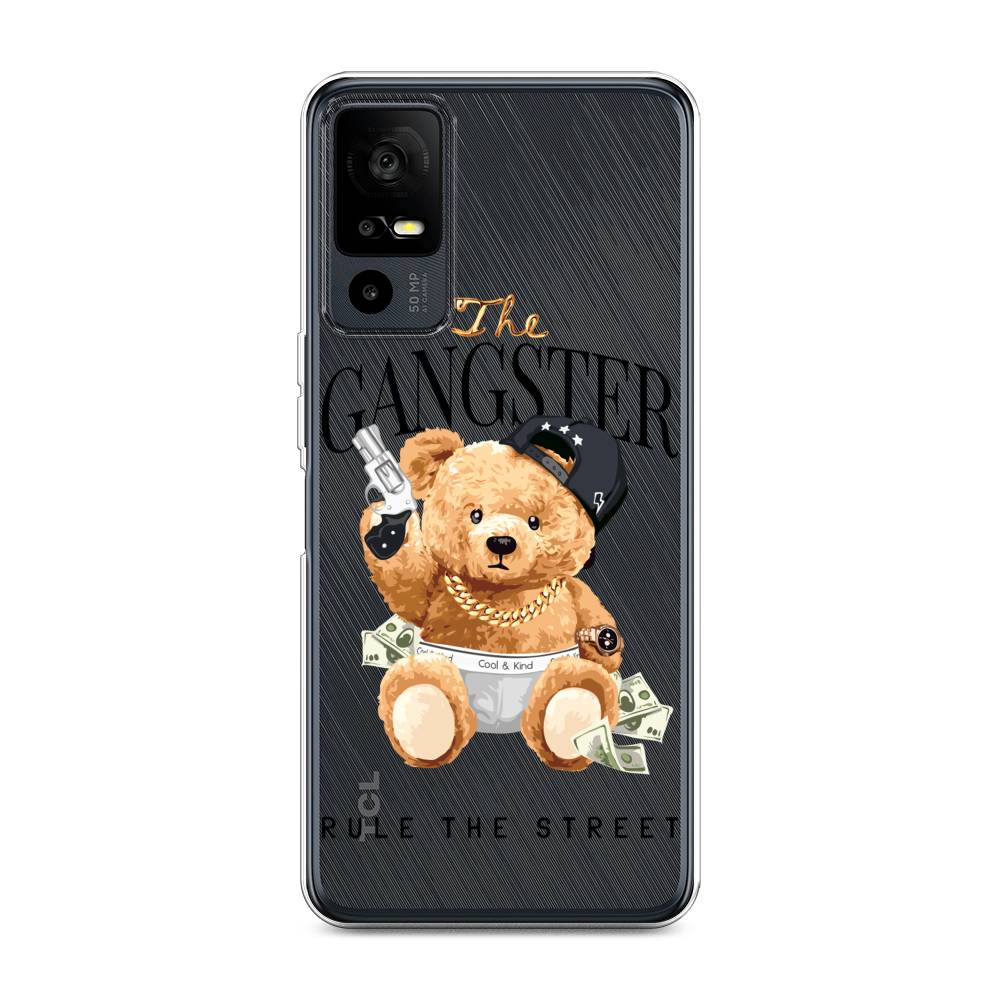 

Чехол на TCL 40R 5G "The Gangster", Бежевый;серый;черный, 291250-6