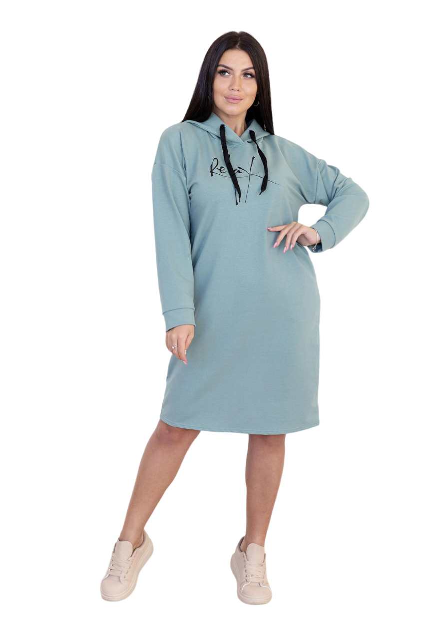 

Платье женское LikaDress 18-1387 голубое 46 RU, Голубой, 18-1387