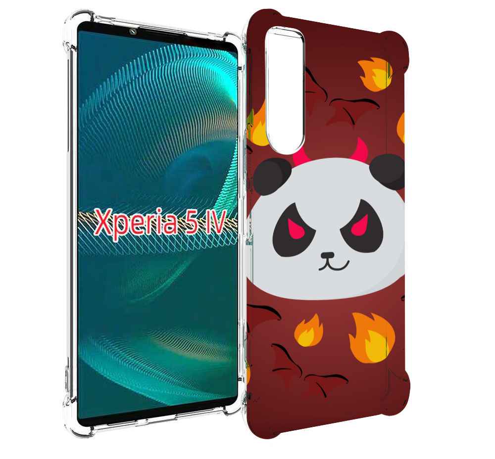 

Чехол MyPads огненная-панда для Sony Xperia 5 IV (5-4), Прозрачный, Tocco