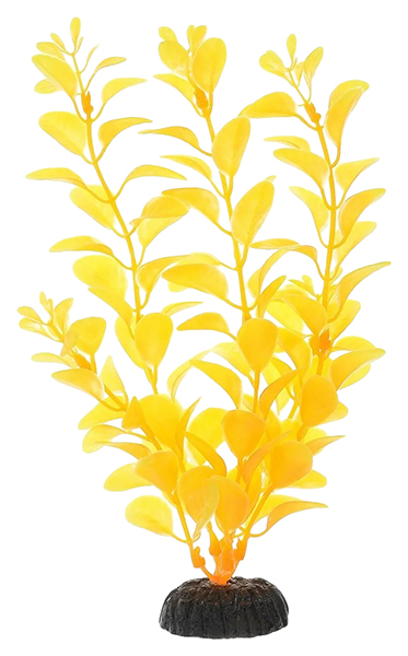 Искусственное растение для аквариума BARBUS Plant 012 Людвигия ярко-желтая 200 мм