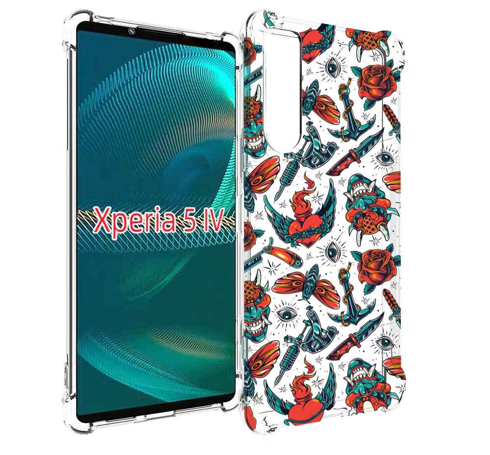 

Чехол MyPads олд-скул-пак для Sony Xperia 5 IV (5-4), Прозрачный, Tocco