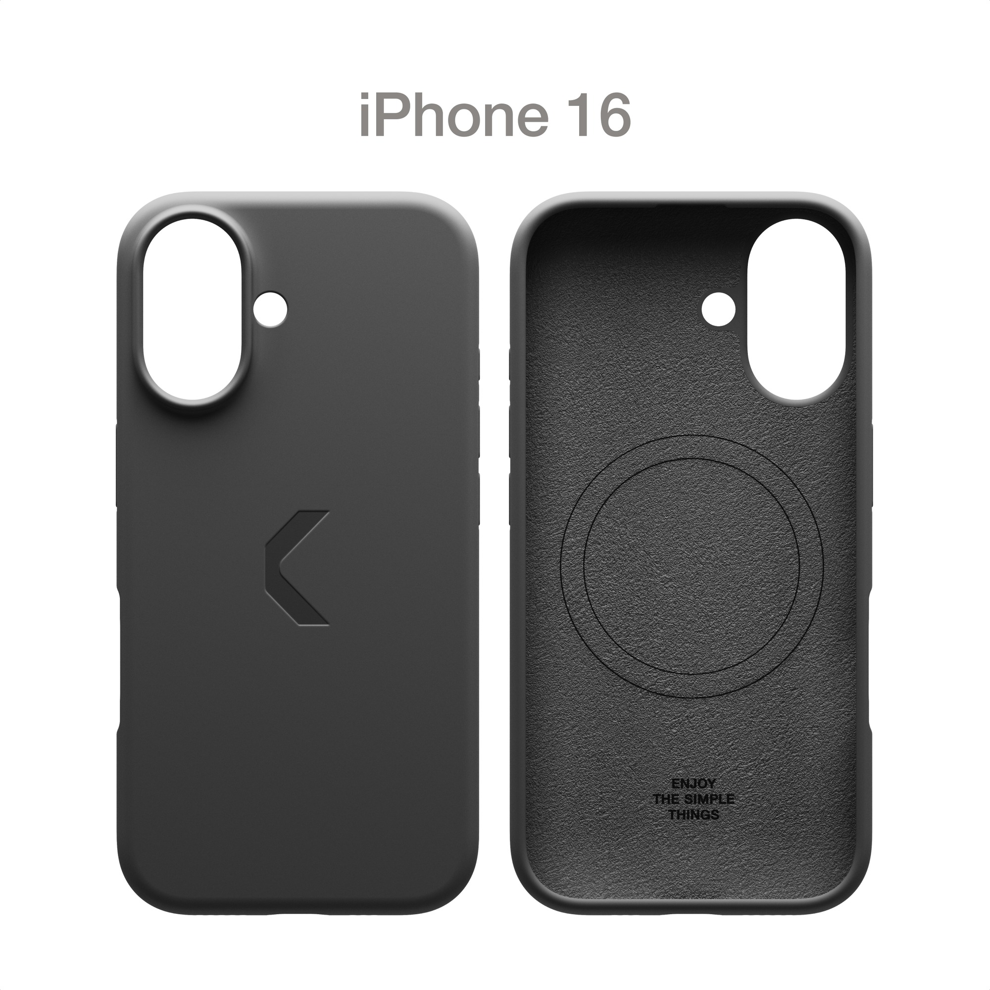 Чехол Commo Shield Case для Apple iPhone 16 с поддержкой беспроводной зарядки, Black