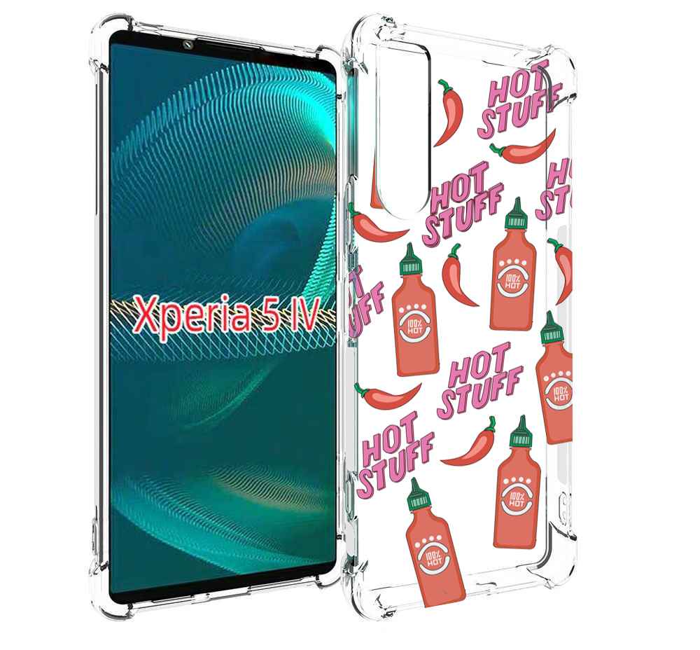 

Чехол MyPads острые-перчики для Sony Xperia 5 IV (5-4), Прозрачный, Tocco