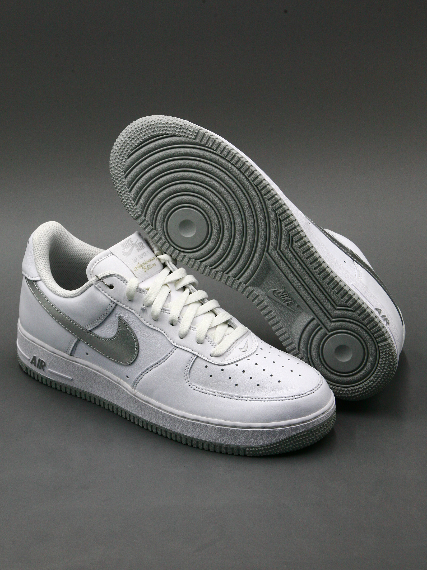 Кеды мужские Nike Air Force 1 Low Retro белые 12.5 US